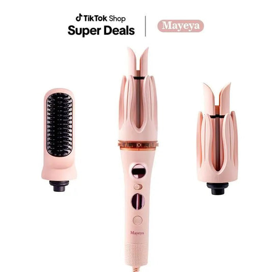 Mayeya 3-In-1 Automatic Curling and Straightening Iron |Temperature, D1.Very welcome to contact ourcustomer services at anytimeBefore ordering or when you areusing the product, we are happy tohelp with the product details andmore effecNovaCartNovacart3-In-1 Automatic Curling