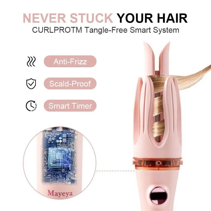 Mayeya 3-In-1 Automatic Curling and Straightening Iron |Temperature, D1.Very welcome to contact ourcustomer services at anytimeBefore ordering or when you areusing the product, we are happy tohelp with the product details andmore effecNovaCartNovacart3-In-1 Automatic Curling