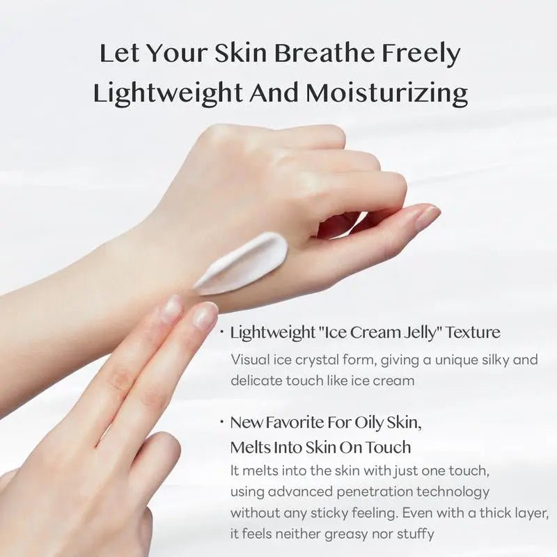 Moisturizing and Repair Face Cream with Ice Cream Texture for All SkinMoisturizing Face Cream: Experience Ice Cream Texture Bliss

Product Description:
Experience the essence of Korean beauty with GONIM Repair Cream, co-created by CoreNovaCartNovacartMoisturizing and Repair Face Cream