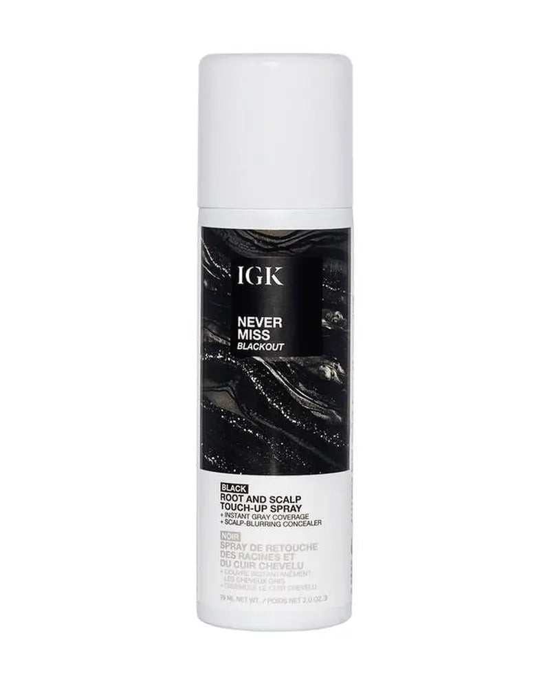 Never Miss Root and Scalp Touch-Up SprayInstantly cover grays, regrowth, and thinning areas with this temporary root touch-up spray. The transfer-resistant formula uses Waterproof Barrier Technology for naNovaCartNovacartRoot and Scalp Touch-Up Spray