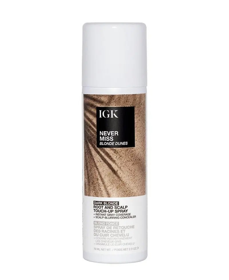Never Miss Root and Scalp Touch-Up SprayInstantly cover grays, regrowth, and thinning areas with this temporary root touch-up spray. The transfer-resistant formula uses Waterproof Barrier Technology for naNovaCartNovacartRoot and Scalp Touch-Up Spray