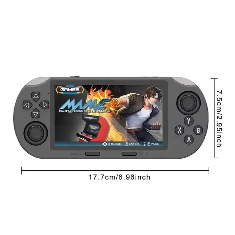 New York Warehouse Local Shipping SF3000 Handheld Retro Pocket Gaming 4.5 Inch lPS Screen: Enjoy a 4.5-inch lPS screen thatprovides a clear and vibrant display, enhancing yourgaming experience.
Wireless Mini Portable Game Player: This NovaCartNovacartNew York Warehouse