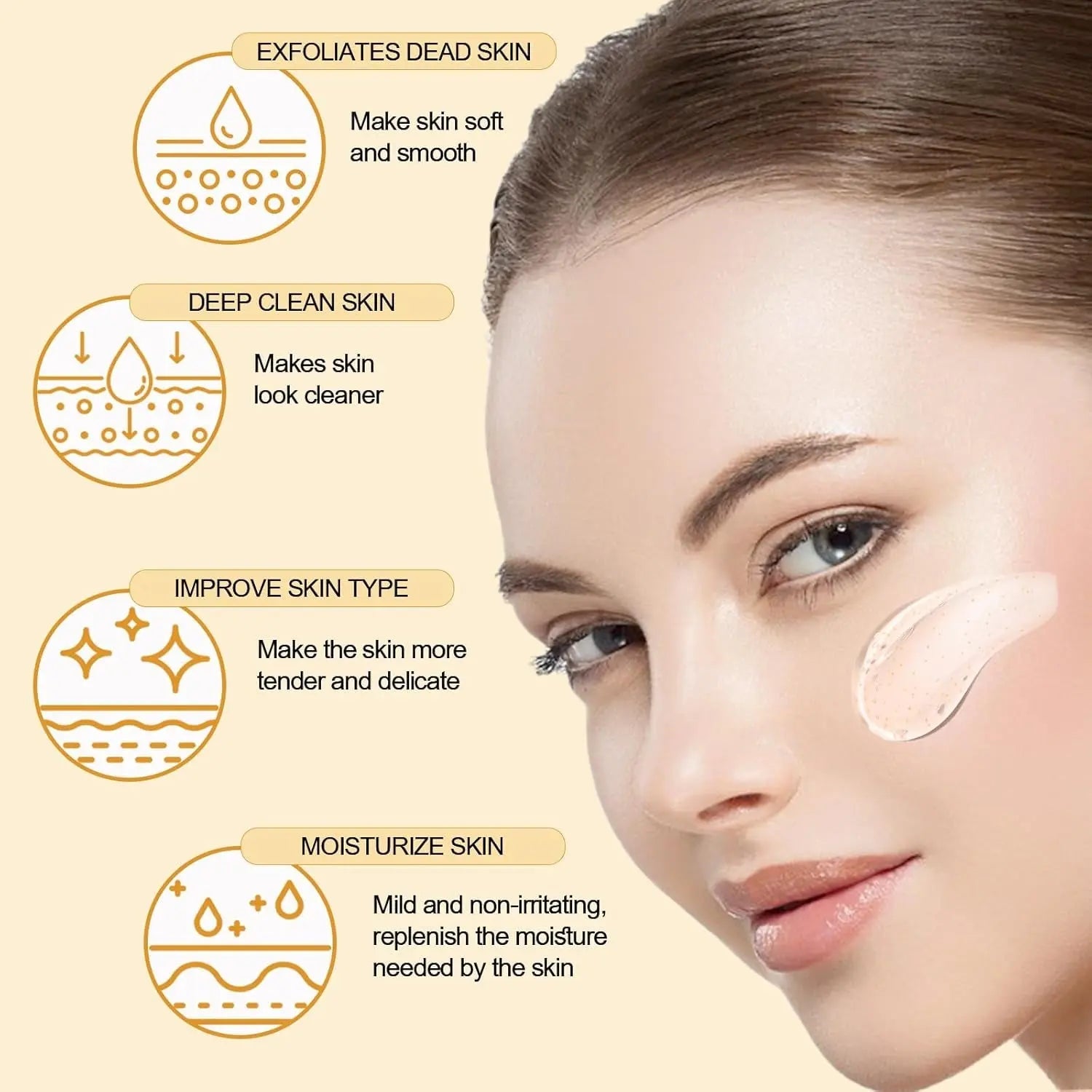 Orange Exfoliating Gel Scrub for Face and Body - Deep Cleansing PeelinCleansing &amp; Exfoliating: The Orange Exfoliating Gel Scrub is designed to provide an instant cleansing and moisturizing experience for both your face and body. ThMAEUSNovacartOrange Exfoliating Gel