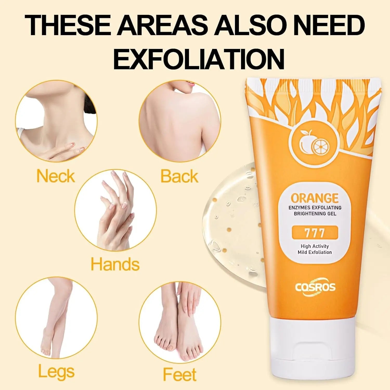 Orange Exfoliating Gel Scrub for Face and Body - Deep Cleansing PeelinCleansing &amp; Exfoliating: The Orange Exfoliating Gel Scrub is designed to provide an instant cleansing and moisturizing experience for both your face and body. ThMAEUSNovacartOrange Exfoliating Gel