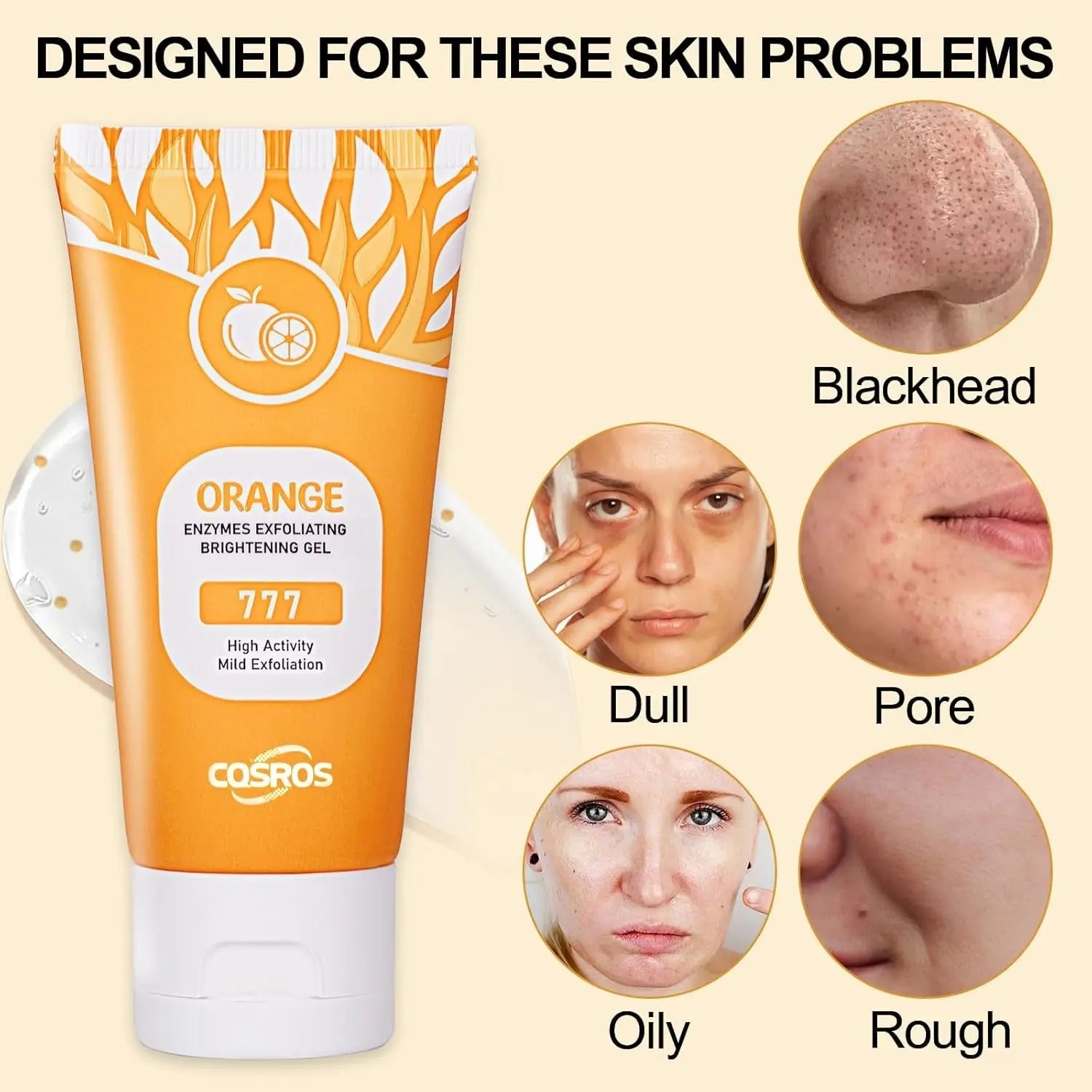 Orange Exfoliating Gel Scrub for Face and Body - Deep Cleansing PeelinCleansing &amp; Exfoliating: The Orange Exfoliating Gel Scrub is designed to provide an instant cleansing and moisturizing experience for both your face and body. ThMAEUSNovacartOrange Exfoliating Gel