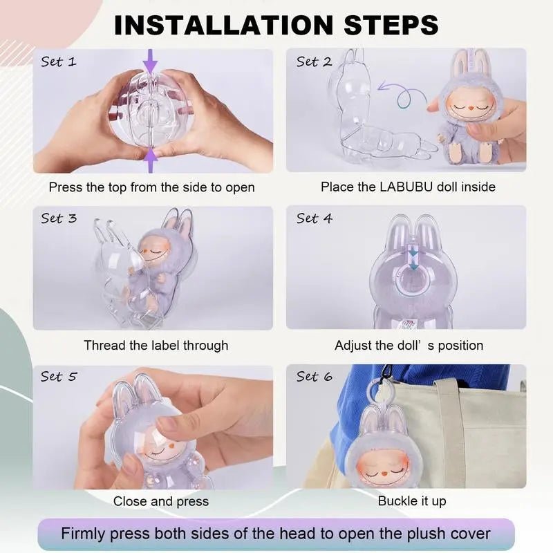 Protective Case for LABUBU the Monsters Have a Seat – Crystal-Clear HaProtective Case for Displaying LABUBU Monsters

Product Description


Foolproof Protection for Your Dolls
The Protective Case for LABUBU Monsters is designed to keepNovaCartNovacartProtective Case for LABUBU the Monsters