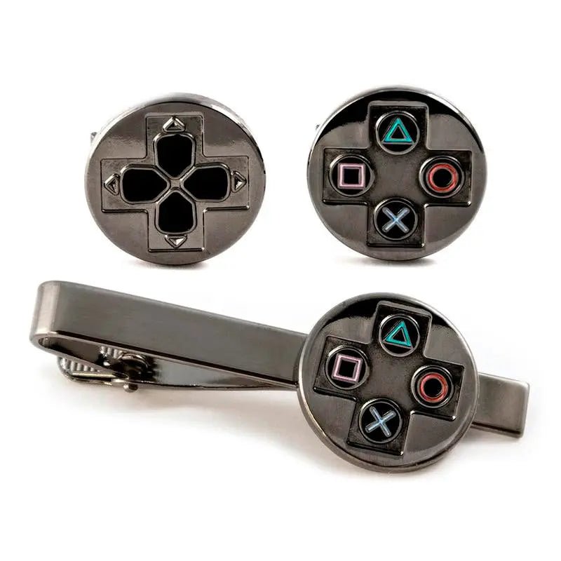 Retro Game Controller Cufflinks, Classic NES Gaming Tie Clip, Men'S JeIntroducing our Retro Gaming Controller Cufflinks and Tie Clip Sets, a nostalgic accessory for gamers and retro enthusiasts alike! Whether you're gearing up for a foNovaCartNovacartRetro Game Controller