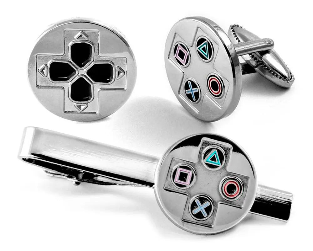 Retro Game Controller Cufflinks, Classic NES Gaming Tie Clip, Men'S JeIntroducing our Retro Gaming Controller Cufflinks and Tie Clip Sets, a nostalgic accessory for gamers and retro enthusiasts alike! Whether you're gearing up for a foNovaCartNovacartRetro Game Controller