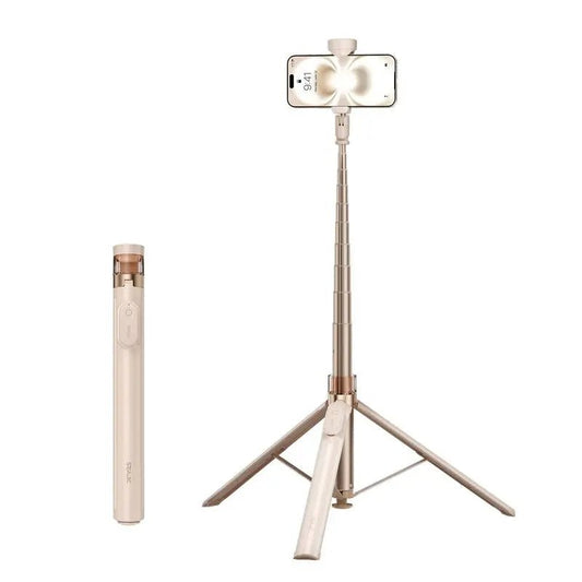 SEAJIC Automatic Tripod for Iphone, 66"Phone Tripod Selfie Stick for CThe world's first tripod that automatically pops open when placed on the ground!
This is a brand-new upgrade of the world's first stand that automatically pops open NovaCartNovacartAutomatic Tripod for Iphone