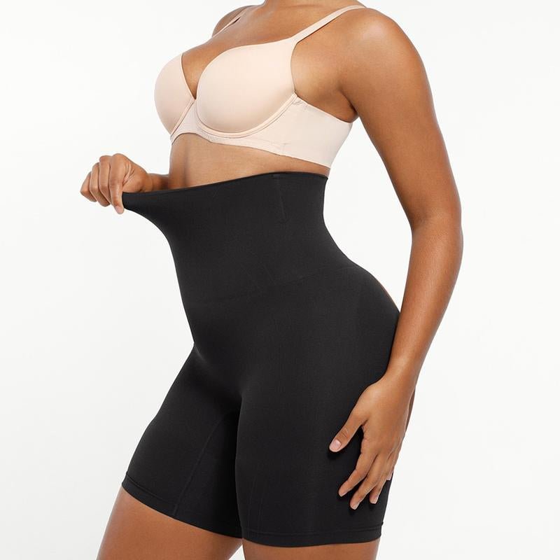 Shapellx Shapewear Sculpting Shorts for Women Seamless High Waisted Body Shaper Thigh Slimming Underwear - Novacart