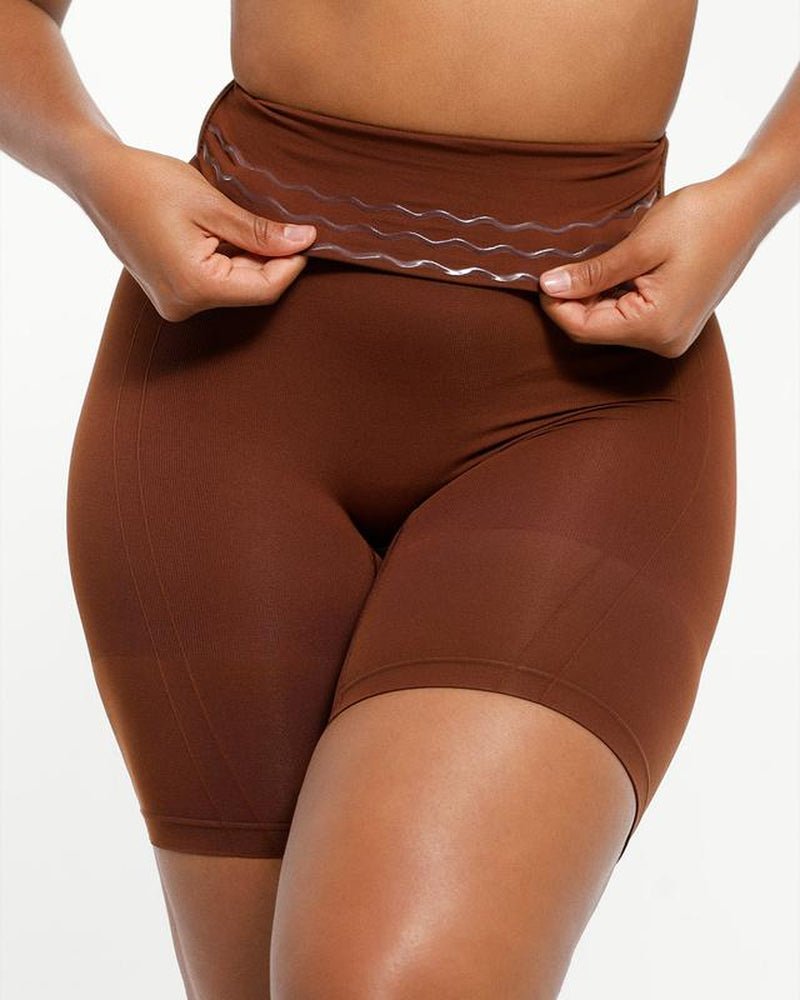 Shapellx Shapewear Sculpting Shorts for Women Seamless High Waisted Body Shaper Thigh Slimming Underwear - Novacart
