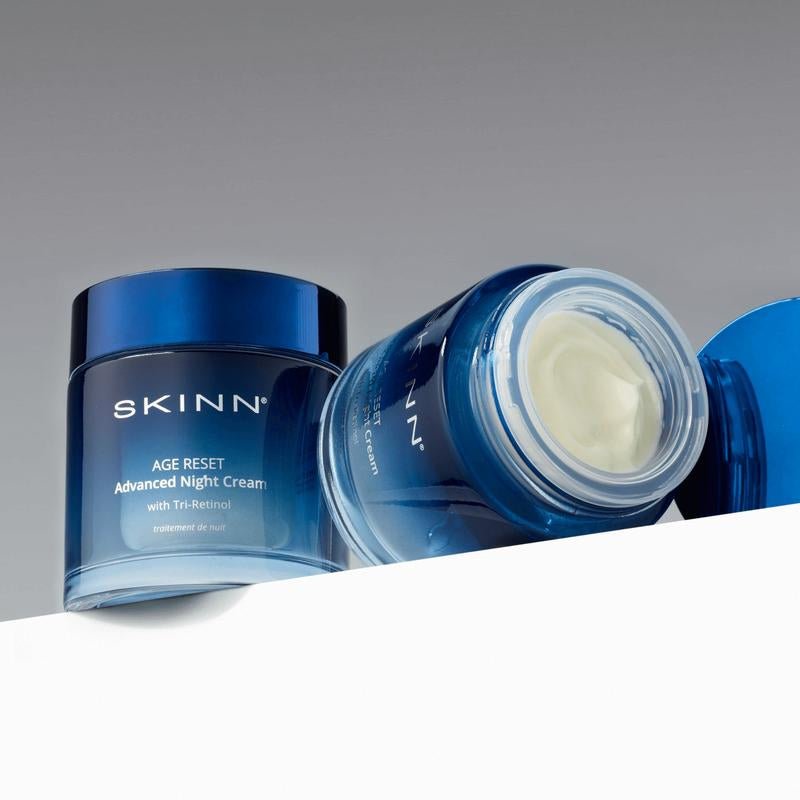 Skinn Cosmetics Age Reset Advanced Night Cream Moisturizers Repair - Novacart