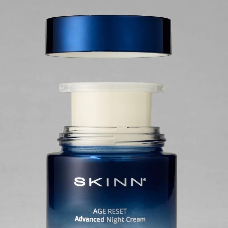 Skinn Cosmetics Age Reset Advanced Night Cream Moisturizers Repair - Novacart