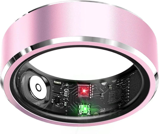 Smart Ring Health Tracker, Sleep Tracker Ring with Heart Rate, WaterprComprehensive Health Monitoring: This smart ring tracks essential health metrics including sleep patterns, activity levels, heart rate, oximetry and calories burned celestauraNovacartSmart Ring Health Tracker