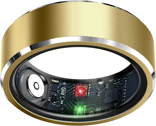 Smart Ring Health Tracker, Sleep Tracker Ring with Heart Rate, WaterprComprehensive Health Monitoring: This smart ring tracks essential health metrics including sleep patterns, activity levels, heart rate, oximetry and calories burned celestauraNovacartSmart Ring Health Tracker