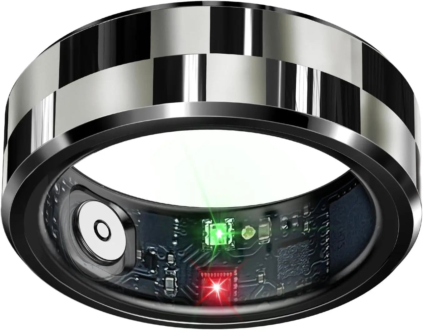 Smart Ring Health Tracker, Sleep Tracker Ring with Heart Rate, WaterprComprehensive Health Monitoring: This smart ring tracks essential health metrics including sleep patterns, activity levels, heart rate, oximetry and calories burned celestauraNovacartSmart Ring Health Tracker