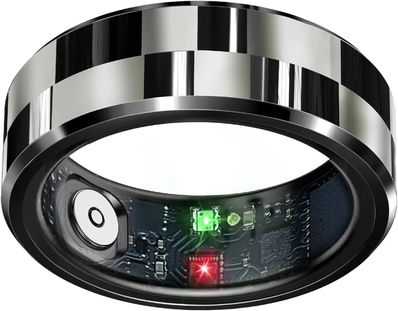 Smart Ring Health Tracker, Sleep Tracker Ring with Heart Rate, WaterprComprehensive Health Monitoring: This smart ring tracks essential health metrics including sleep patterns, activity levels, heart rate, oximetry and calories burned celestauraNovacartSmart Ring Health Tracker
