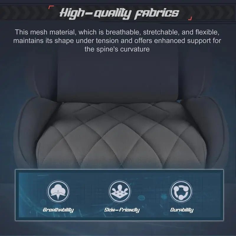 【Springtok】Homall Gaming Chair Fabric Computer Chair Massage Game ChaiProduct details
Immerse yourself in unparalleled comfort and elevate your gaming experience with our premium gaming chair. Crafted with advanced breathable fabric anNovaCartNovacartHomall Gaming Chair