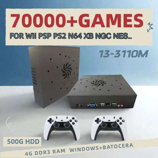 Super Console X8 PRO Retro Video Game Console 4G DDR3 with 500G HDD 70🎮 Super Console X8 PRO: Your Retro Gaming Hub
Dive into nostalgia with the Super Console X8 PRO! This console features a 4GB DDR3 RAM and a 500GB HDD, ensuring smooNovaCartNovacartSuper Console X8 PRO