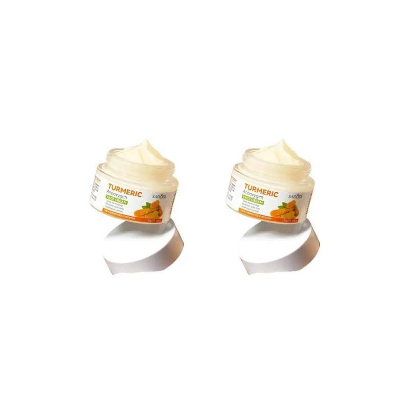 Turmeric Face Cream, Moisturizing Face Cream, Hydrating Nourishing Brightening Face Cream, Face Lotion for Women and Men, Hydrating Serum for Face, Daily Skin Care Product, Face Moisturizer, Smooth, Hydrate Face Care Products - Novacart