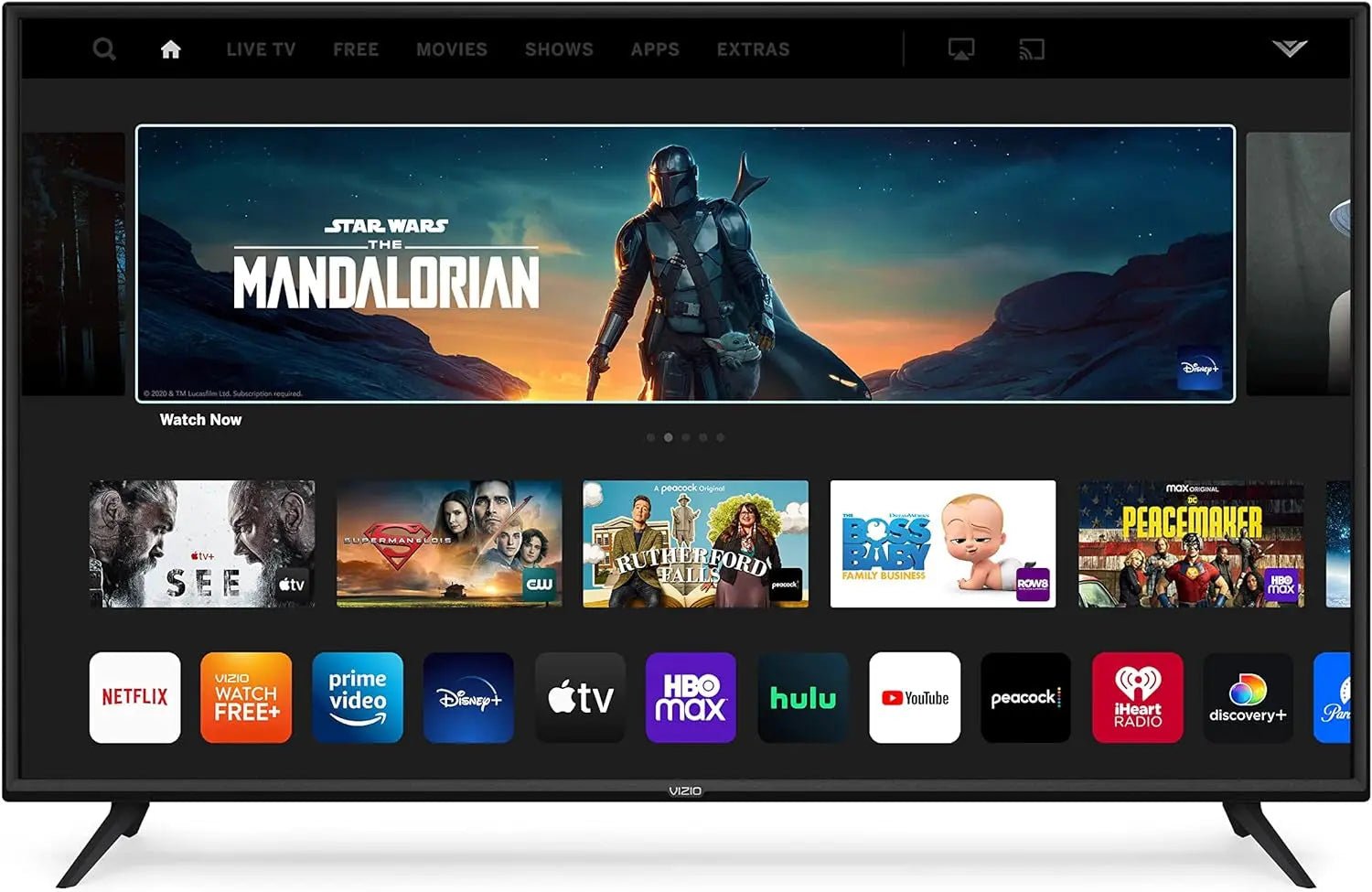 VIZIO 50-Inch V-Series 4K UHD LED Smart TV with Voice Remote, Dolby Vi4K Ultra HD - Over 8 million pixels for breathtaking detail. 4 times the resolution of 1080p!
Dolby Vision HDR and HDR10 - See it the way the director intended. DolbVIZIONovacartVIZIO 50-Inch V-Series