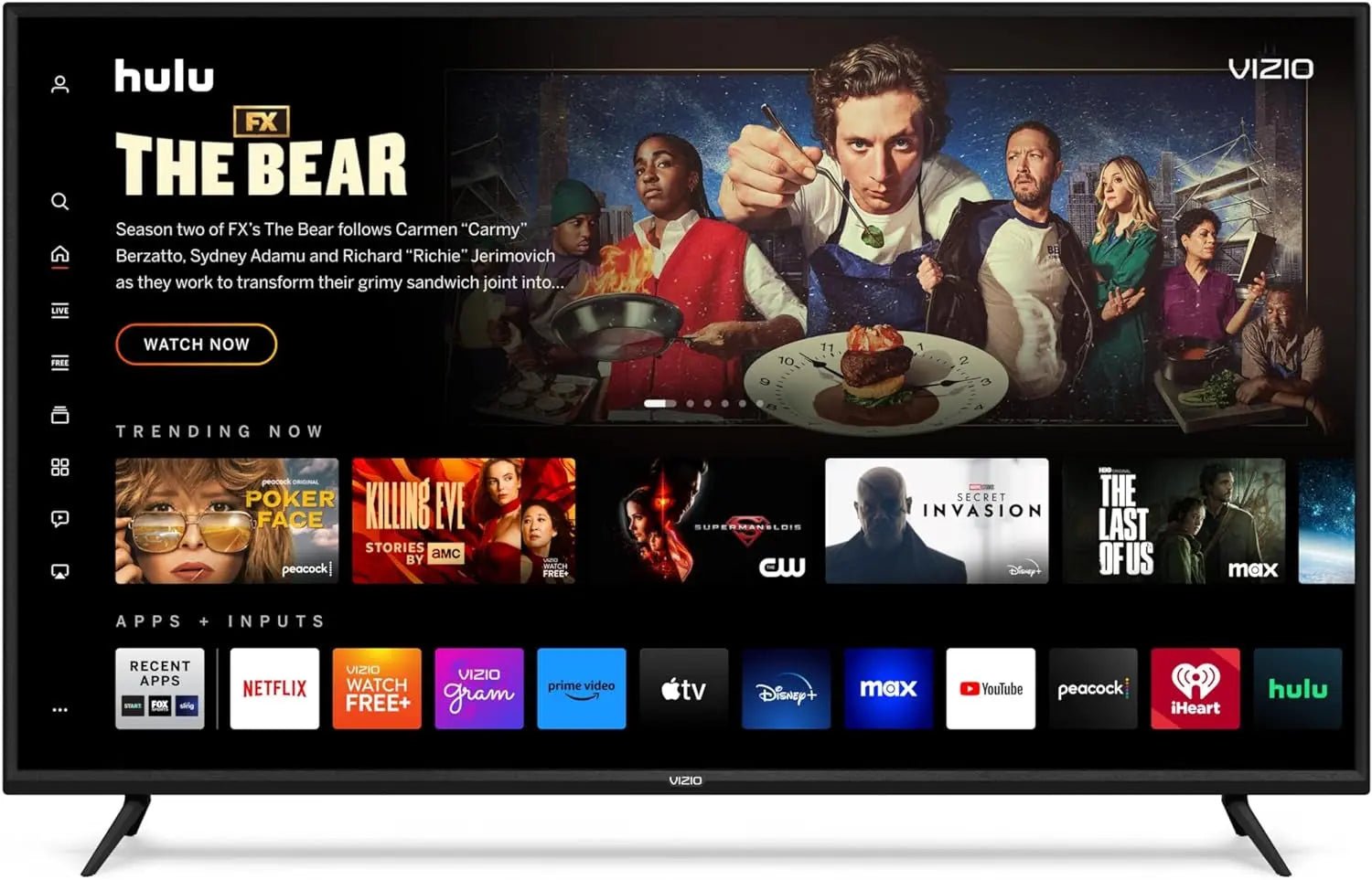 VIZIO 50-Inch V-Series 4K UHD LED Smart TV with Voice Remote, Dolby Vi4K Ultra HD - Over 8 million pixels for breathtaking detail. 4 times the resolution of 1080p!
Dolby Vision HDR and HDR10 - See it the way the director intended. DolbVIZIONovacartVIZIO 50-Inch V-Series