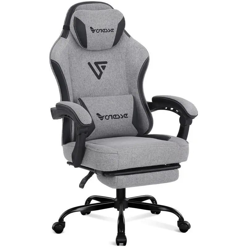 Vonesse Gaming Chair, Computer Chair Fabric with Pocket Spring CushionAbout this item

Fabric Gaming Chair with Highly Breathable properties:The surface of the Vonesse gaming chair is covered with a layer of soft and breathable fabric.NovaCartNovacartVonesse Gaming Chair