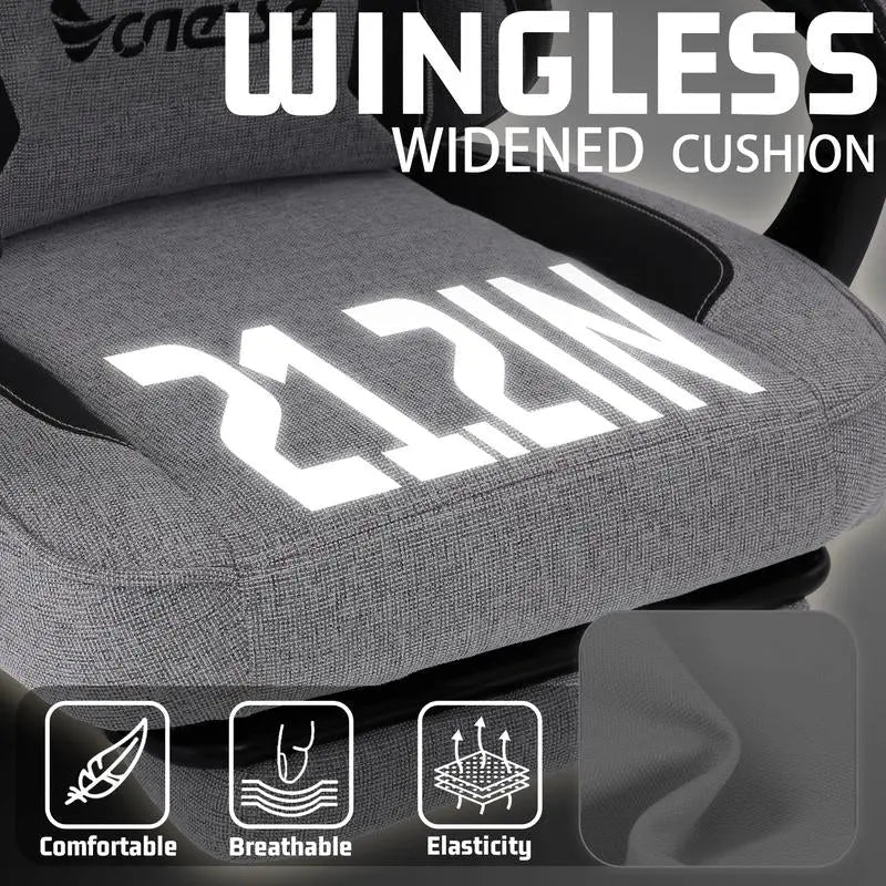 Vonesse Gaming Chair, Computer Chair Fabric with Pocket Spring CushionAbout this item

Fabric Gaming Chair with Highly Breathable properties:The surface of the Vonesse gaming chair is covered with a layer of soft and breathable fabric.NovaCartNovacartVonesse Gaming Chair