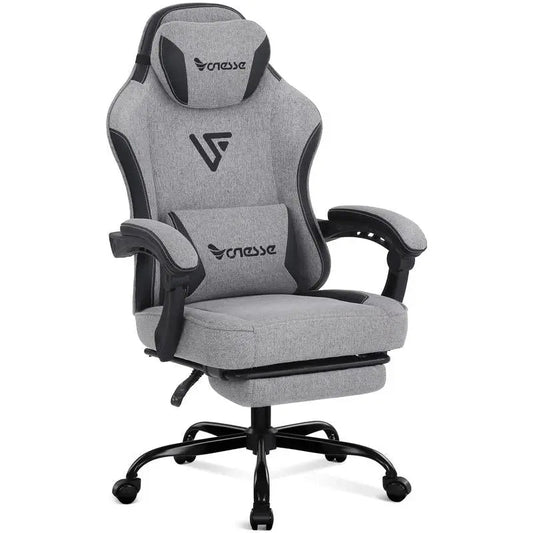 Vonesse Gaming Chair, Computer Chair Fabric with Pocket Spring CushionAbout this item

Fabric Gaming Chair with Highly Breathable properties:The surface of the Vonesse gaming chair is covered with a layer of soft and breathable fabric.NovaCartNovacartVonesse Gaming Chair