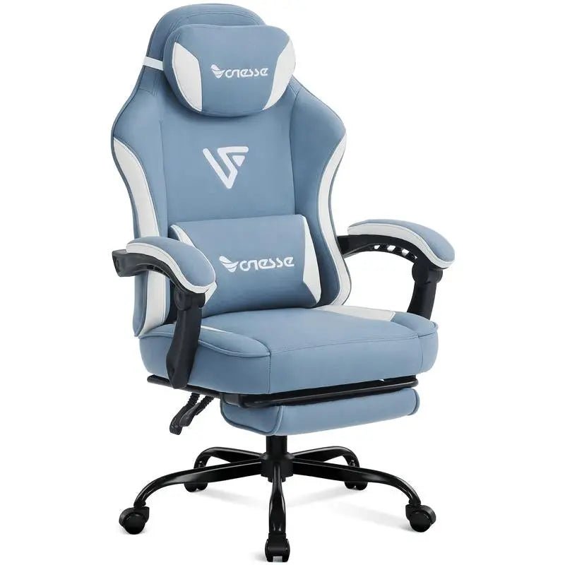 Vonesse Gaming Chair, Computer Chair Fabric with Pocket Spring CushionAbout this item

Fabric Gaming Chair with Highly Breathable properties:The surface of the Vonesse gaming chair is covered with a layer of soft and breathable fabric.NovaCartNovacartVonesse Gaming Chair