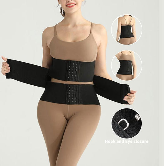 Waist Trainer for Women Corset Shapewear Tummy Control Segmented Waist Cincher Workout Girdle - Novacart