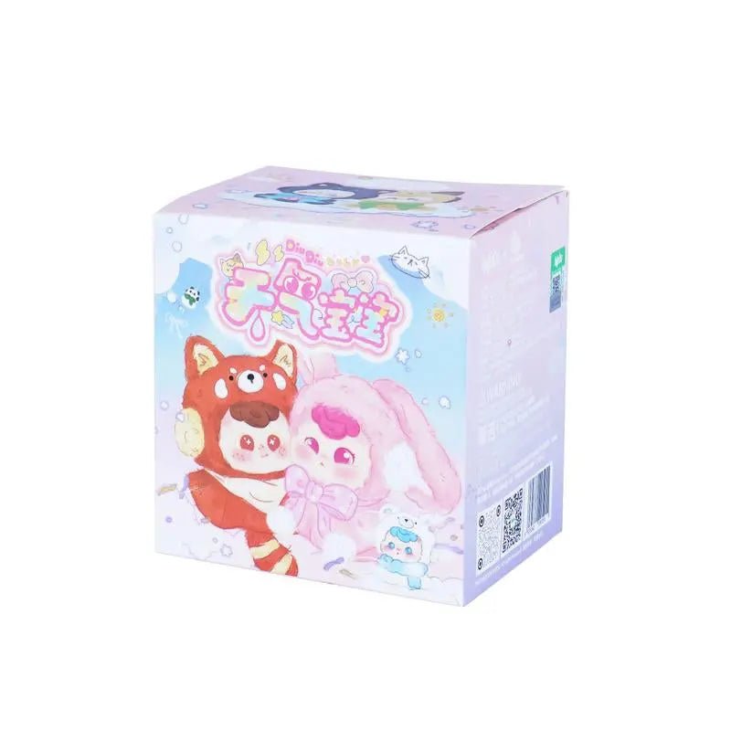 Weather Baby Series Figures Silicone Face Plush, Blind Box Mystery BoxDesigner: B.Duck
Release Date: October, 2024
Material: ABS/PVC
Manufacturer recommended age: 15 years and up
Blind Box: All items are figurine products with differenNovaCartNovacartWeather Baby Series