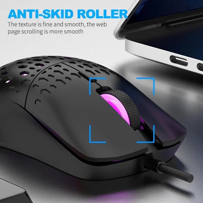 Wired Gaming Mouse, Ergonomic Design Gaming Mouse with Optical Sensor,NovaCartNovacartWired Gaming Mouse
