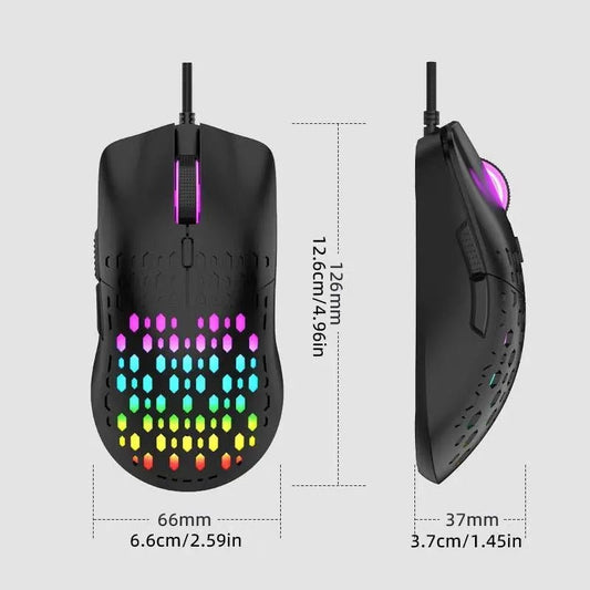 Wired Gaming Mouse, Ergonomic Design Gaming Mouse with Optical Sensor,NovaCartNovacartWired Gaming Mouse