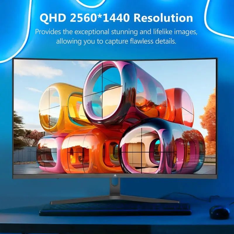 Z-EDGE 32 Inch QHD 170Hz Curved Gaming Monitor, 16:9 2K 2560X1440, 1MsExperience the ultimate in gaming and movie viewing with the Z-EDGE 32-inch QHD 170Hz Curved Gaming Monitor. This 2K 2560x1440 monitor delivers a stunning display wiNovaCartNovacartZ-EDGE 32 Inch QHD