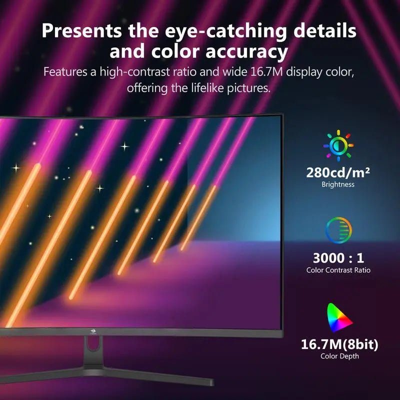 Z-EDGE 32 Inch QHD 170Hz Curved Gaming Monitor, 16:9 2K 2560X1440, 1MsExperience the ultimate in gaming and movie viewing with the Z-EDGE 32-inch QHD 170Hz Curved Gaming Monitor. This 2K 2560x1440 monitor delivers a stunning display wiNovaCartNovacartZ-EDGE 32 Inch QHD
