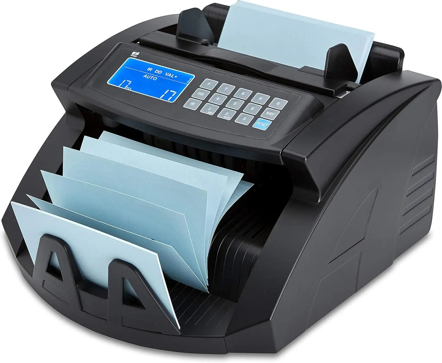 Zzap Bill Value Counter - Money Cash Currency Machine (NC20)Just launched, 2025 Model / Counts the total VALUE &amp; quantity for SINGLE denomination (sorted) bills
Batch counting function (1-999) / Add function / Automatic oZZapNovacartZzap Bill Value Counter